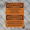 Signmission Private Property No Sitting On The Steps OSHA Warning Sign, Plastic, 10in W x 14in L, 2PK OS-2PACK-WS-P-1014-L-12778 - alternate 5